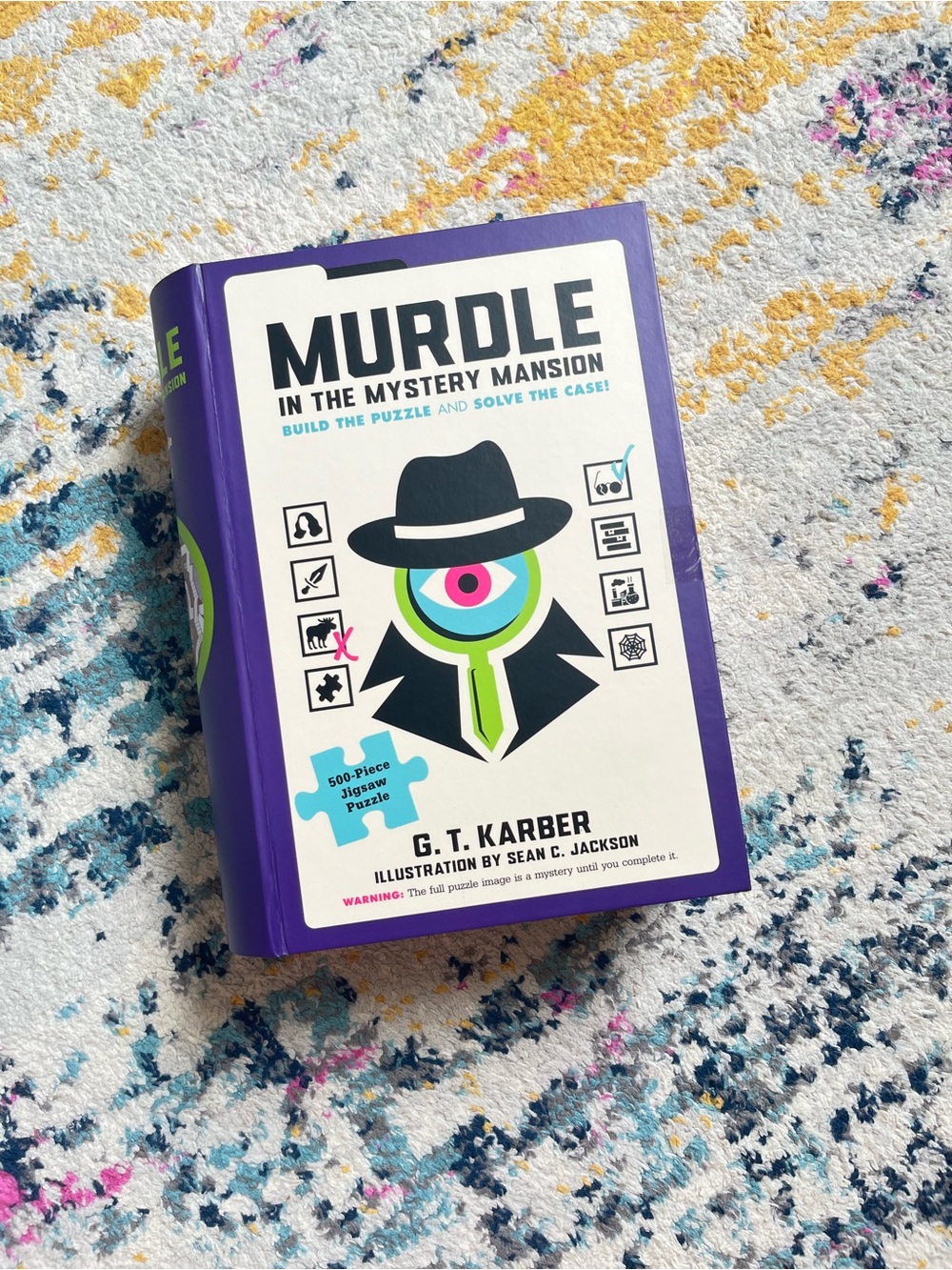 Murdle In the Mystery Mansion Puzzle Book — Purple Edition